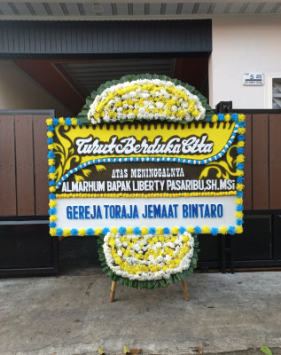 Papan Bunga Duka di Wenam