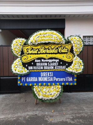 Papan Bunga Duka di Wenam